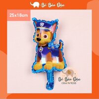 Bong Tráng Nhôm Hình Cún - Bóng Cún Trang Trí Sinh Nhật Sự Kiện 10inch Dễ Thương - Chó Cảnh Sát