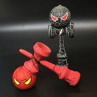 Bóng Tung Hứng Kendama Bằng Gỗ Chuyên Nghiệp Trò Chơi Tung Hứng Ngoài Trời Bóng Sơn Tre PU Nứt Đồ Chơi Kendama Khổng Lồ Khéo Léo Cho Trẻ Em