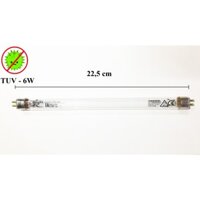 Bóng UV diệt khuẩn 6W Philips - 22 cm Dùng cho máy Haenim, Upang, Fatz Baby, KAROFI