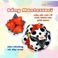 Bóng vải cho bé - BÓNG MÚI MONTESORI - KÍCH THÍCH THỊ GIÁC - CHÍNH HÃNG PIPO VIỆT NAM
