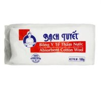 Bông Y Tế Bạch Tuyết 100g