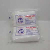 Bông Y Tế Hút Nước Gói 10g Giúp Thấm Nước,Vệ Sinh Rửa Vết Thương (Túi 50 bịch)
