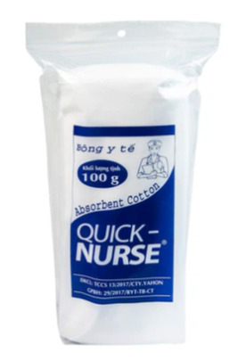 Bông y tế Quick-Nurse 100g