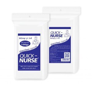 Bông y tế Quick-Nurse 100g
