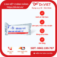 Bông y tế thấm nước Bạch Tuyết 10g
