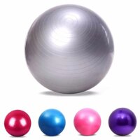 Bóng Yoga Trơn 65cm Loại Dày ( Tặng Bơm Tay Và van chặn khí) FEIERDUN-BT65