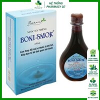 Boni Smok 250ml Nước súc miệng cai thuốc lá