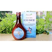 BONI SMOK 250ML - NƯỚC SỨC MIỆNG HỖ TRỢ CAI THUỐC LÁ - GIÁ TỐT