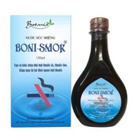 BONI - SMOK Nước súc miệng hỗ trợ cai thuốclá 150ml