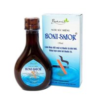 Boni Smok - Nước súc miệng giúp bỏ thuốc lá, giảm mùi hôi miệng