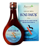 Boni-Smok, sản phẩm thích hợp sử dụng cho người muốn cai thuốc lá
