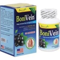 Boni Vein hỗ trợ điều trị trĩ, suy giãn tĩnh mạch hộp 30 viên