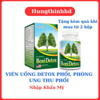 BoniDetox- Giúp Giải Độc Phổi, Phòng Ngừu Ung Thư Phổi