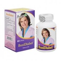 BoniDiabet hỗ trợ điều trị tiểu đường, Hộp 60 viên