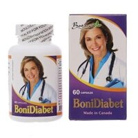 BoniDiabet+ hỗ trợ giảm lượng đường và cholesterol trong máu hộp 60 viên