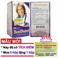BoniDiabet - Ngừa biến chứng tiểu đường hạ mỡ máu cholesterol