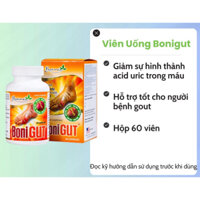 Bonigut viên uống hỗ trợ  bệnh gout  60 viên