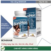BoniHair USA [Hộp 30 viên] - Viên uống Boni Hair ngăn ngừa bạc tóc, rụng tóc [Botania]