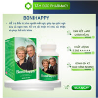 BONIHAPPY [Hộp 60 viên] - Giúp ngủ ngon, cải thiện trí nhớ cho người cao tuổi [Boni happy/bonisleep]
