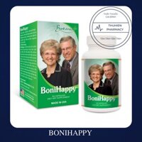 BONIHAPPY nhập khẩu chính hãng - Boni Happy hỗ trợ tình trạng mất ngủ, an thần (Hộp 60 viên)