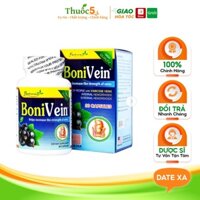 Bonivein hỗ trợ trĩ, suy giãn tĩnh mạch hộp 30 viên