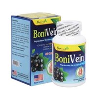 Bonivein hỗ trợ trĩ, suy giãn tĩnh mạch hộp 30 viên