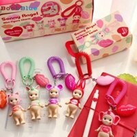 Boobblue Sonny Angel Móc Khóa Hộp, PVC Sưu Tập Móc Khóa, Thời Trang Nguyên Bản Kiss Kiss Series Nhân Vật Trang Trí Quà Tặng Sinh Nhật