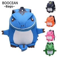 BOOCEAN Ba lô khủng long Mẫu giáo dễ thương Mầm non Trẻ em Bé gái Bé trai