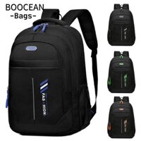 BOOCEAN Ba lô nam, Ba lô học sinh vải dung tích lớn, Túi máy tính 18 inch có thể giặt hợp thời trang Du lịch giải trí