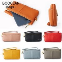 BOOCEAN Ví Dây Kéo Nữ Ví Nữ Túi Xách Thời Trang Túi Đựng Tiền Túi Bảo Quản Túi Đựng Tiền Xu