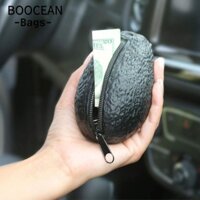 BOOCEAN Ví đựng tiền xu bơ, Quà tặng mới lạ ngộ nghĩnh Ví ly hợp Ví bơ, Quà tặng sinh nhật Túi đựng tiền xu sáng tạo Bánh mì Du lịch Đi lại Túi đựng tiền xu đa năng Người yêu bơ