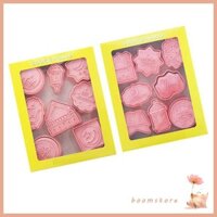 Boom 16 Cái Dễ Dàng Vệ Sinh Khuôn Bánh Quy Eid Bộ Bánh Quy Tem Dành Cho Người Hâm Mộ Nướng Bánh