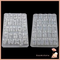 Boom Cho Sáng Tạo Trang Sức Làm Khuôn Móc Khóa Thủ Công DIY Pha Lê Epoxy Khuôn Chữ Thường Khuôn Gương Handmade Bút