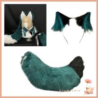 Boom Đáng Yêu Đuôi Sói Cosplay Mèo Con Halloween Trang Phục Tiệc Mũ Đội Đầu