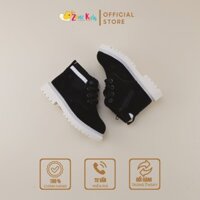 Boot Cao Cổ Da Lộn Cho Bé, Giày Bốt Da Cá Tính, Giày Boot Da Thời Trang Cho Bé 1- 8 Tuổi Đế Êm Zonekids - A15