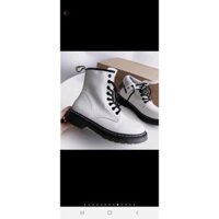 boot cổ cao trắng nữ