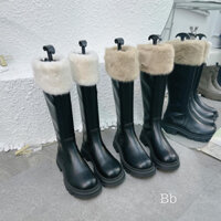 boot cổ lông hàng Qccc đốc đế 5p