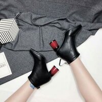 Boot da nữ mã thiết kế mới nhất gót đỏ nổi bật