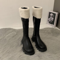 Boot lửng cổ lông fullbox ( Hàng sẵn)