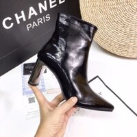 Boot nữ da bóng
