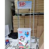 Booth nhôm di động có bánh xe, quầy bán hàng di động có bánh xe, quầy nhôm bánh xe, booth sampling