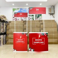 Booth Sampling, Quầy bán hàng lưu động bằng nhựa loại nhỏ chuyên dụng để trong trung tâm thương mại và siêu thị | 3H