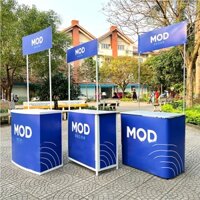 Booth Sampling, Quầy Bán Hàng Di Động dùng để tiếp thị, bán hàng, quảng cáo | MOD
