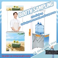 booth sampling quầy hàng di động,bàn nhôm lưu động booth nhôm,Hợp kim nhôm chất lượng cao dễ mở và dễ cất giữ.