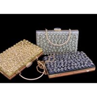 Bóp Đầm Đeo Vai Kết Hạt Thủ Công Hàng Cao Cấp Có Quai Siêu Khuyến Mãi KH-11