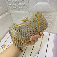 Bóp Đầm Đeo Vai Kết Hạt Thủ Công Hàng Cao Cấp Có Quai{ Nhận giao hoả tốc trong ngày khu vực tphcm}