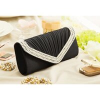 Bóp đầm Ví cầm tay - Màu đen dành cho phái dành cho nữ