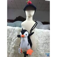 Bóp đeo vai chim cánh cụt- đen U&YABY