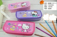 Bóp Đựng Bút Viết Bằng Vải Hình Kitty