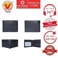 Bóp nam Huy Hoàng da bò cỡ nhỏ màu đen HH2123